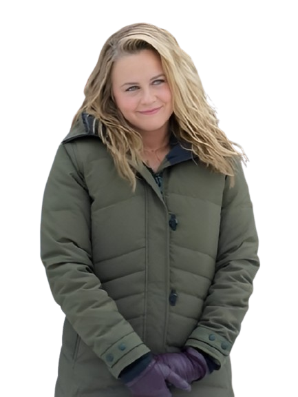 A Merry Little Ex-Mas Alicia Silverstone Parka Coat A Merry Little Ex-Mas Alicia Silverstone Parka Coat